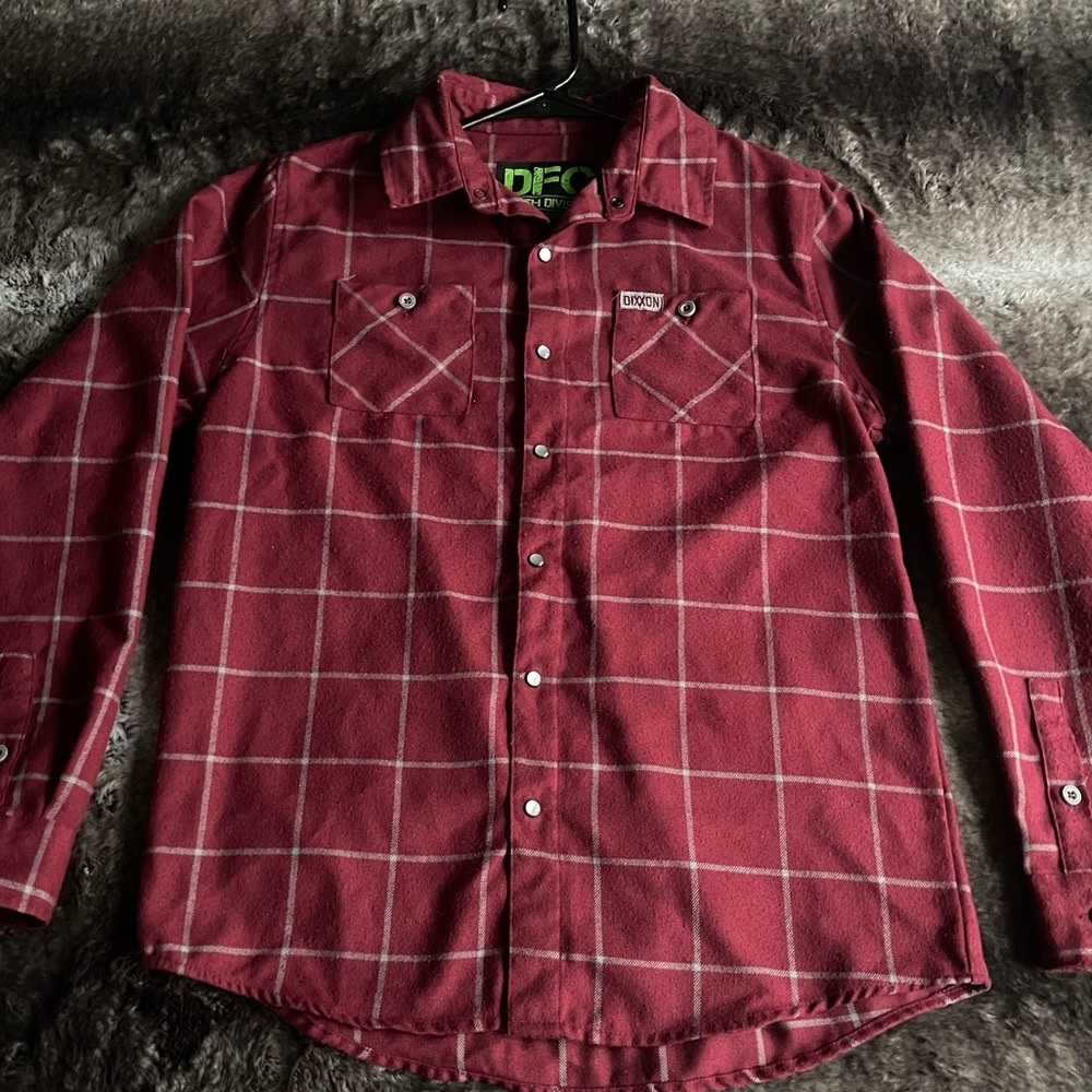 Dixxon L youth long sleeve flannel